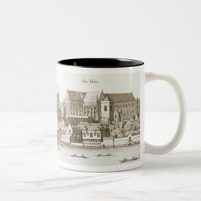 Part of the City of Westminster, 1647 (engraving) Two-Tone Coffee Mug (Right)