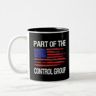 Part of the Control Group Two-Tone Coffee Mug