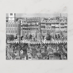 Part of the Coronation Procession Postcard