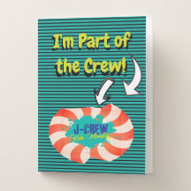 Part of the Crew Folders - Set of 5