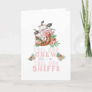Part Of The Crew Part Of The Ship Card