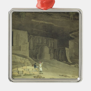 Part of the Kanaree Caves, Salsette, plate 62 from Metal Tree Decoration