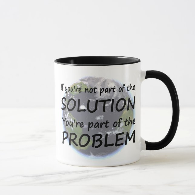 Part of the Solution mug (Right)