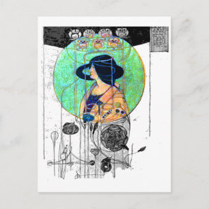 Part Seen - Part Imagined by Charles R. Mackintosh Postcard