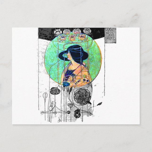 Part Seen - Part Imagined by Charles R. Mackintosh Postcard (Front)