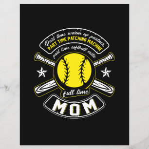 Part Time Patching Machine Full Time Mum Baseball