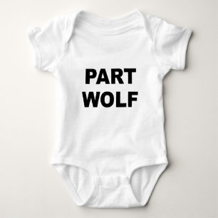 Part Wolf Baby Bodysuit