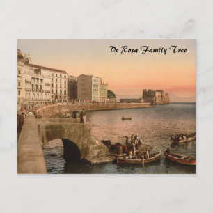 Partenope Street, Naples, Campania, Italy Postcard