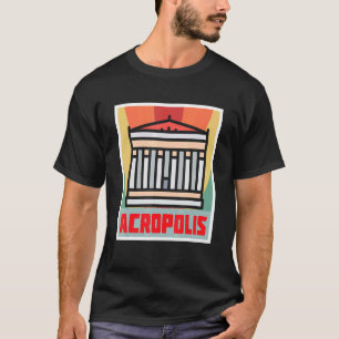 Parthenon Acropolis Athens Greek City Greece Souve T-Shirt