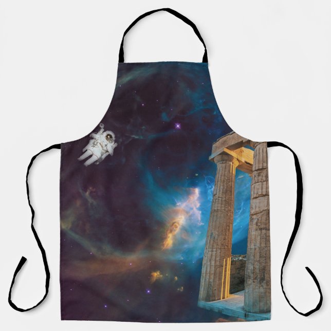 Parthenon Acropolis Greece Meets Space Apron (Front)