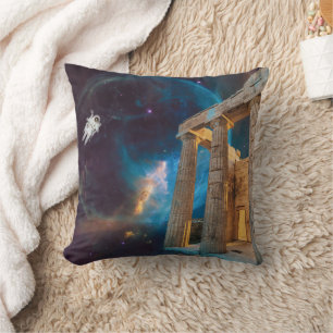 Parthenon Acropolis Greece Meets Space Cushion