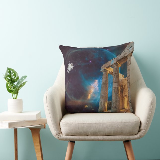 Parthenon Acropolis Greece Meets Space Cushion (Chair)