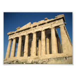 Parthenon Acropolis in Athens Photo Print