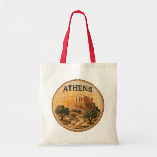 Parthenon Acropolis Tote Bag