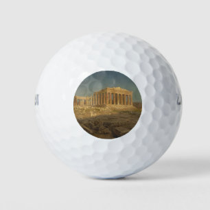 Parthenon (Ancient Greek Temple, Athens Landmark) Golf Balls