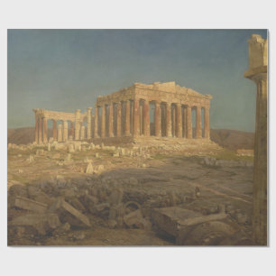Parthenon (Ancient Greek Temple, Athens Landmark) Wrapping Paper