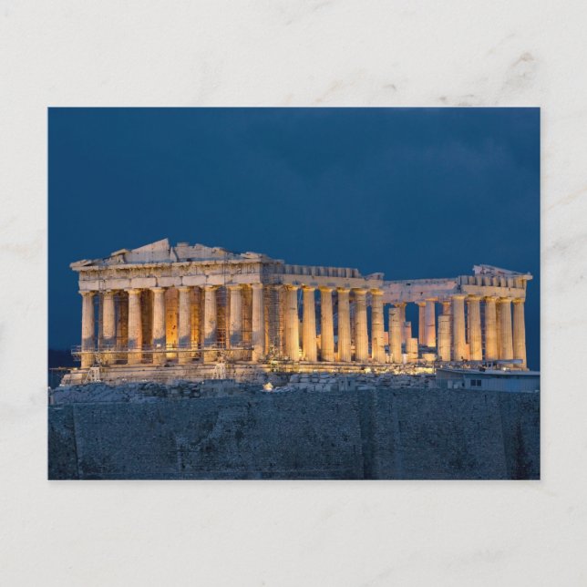 Parthenon. Athens, Greece Postcard (Front)
