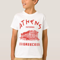 Parthenon - Athens - Greek (red)