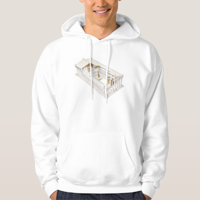Parthenon Athens Hoodie (Front)