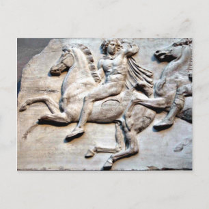 Parthenon Frieze - The British Museum Postcard