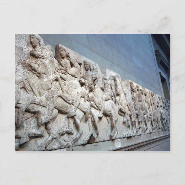 Parthenon Frieze - The British Museum Postcard (Front)
