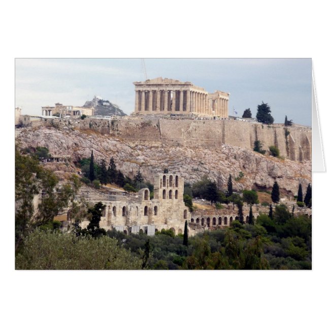 parthenon on acropolis (Front Horizontal)