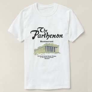 Parthenon Restaurant, Greektown, Chicago T-Shirt