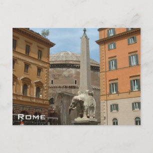 Parthenon - Rome Postcard