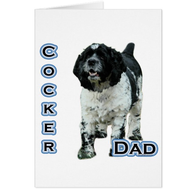 Parti Cocker Spaniel Dad 4 (Front)