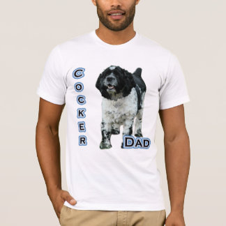 Parti Cocker Spaniel Dad 4 T-Shirt