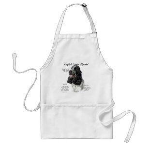 Parti English Cocker Spaniel History Standard Apron