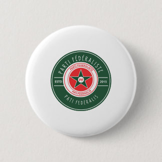 Parti Fédéraliste 6 Cm Round Badge