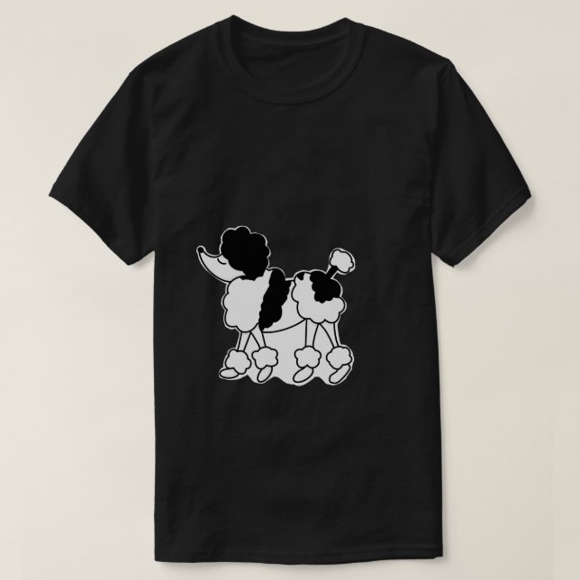 Parti poodle!  Sticker.png T-Shirt (Design Front)