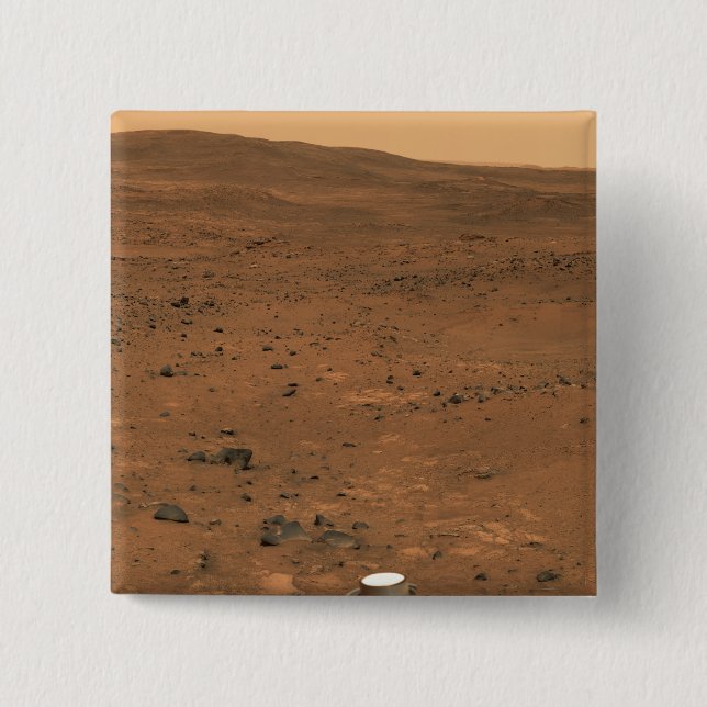 Partial Seminole panorama of Mars 15 Cm Square Badge (Front)