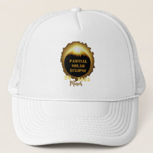 Partial Solar Eclipse Event 2025 Viewing Party Trucker Hat