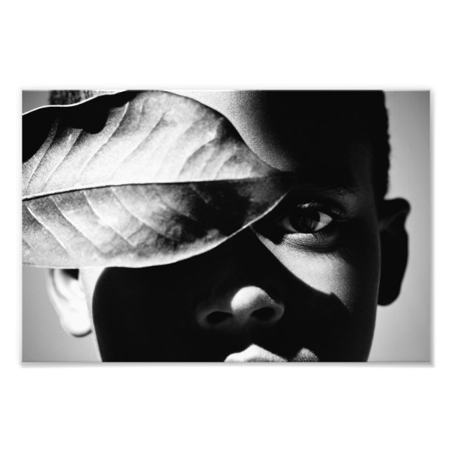 partial to red photo print (Front)