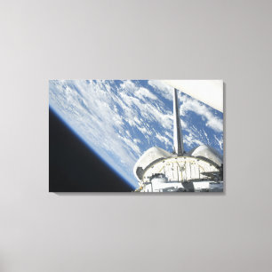 Partial view of Space Shuttle Endeavour Canvas Print