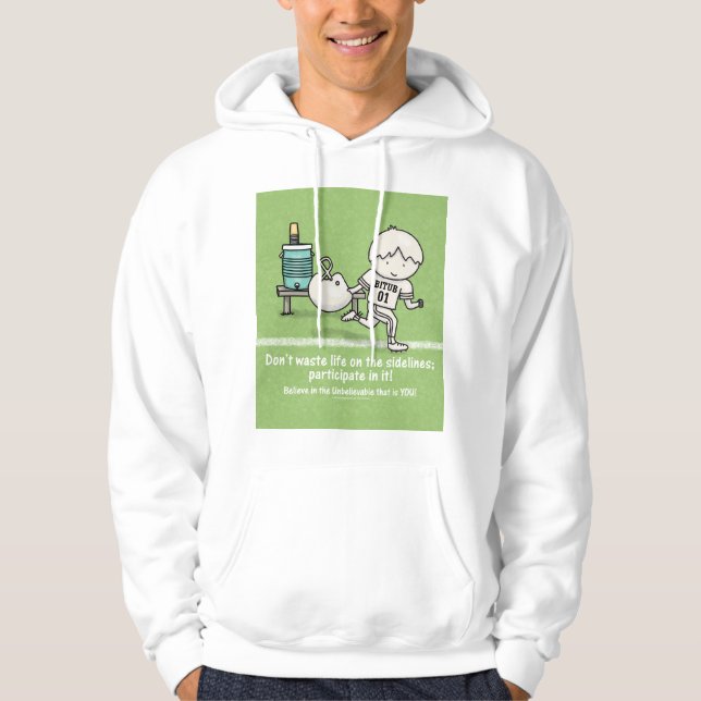 Participate in Life Hoodie (Front)