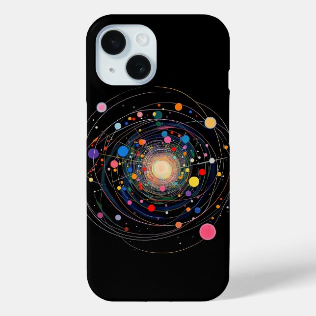 Particle Collision Case-Mate iPhone Case (Back)