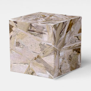 Particle OSB Construction Plywood Print Favour Box