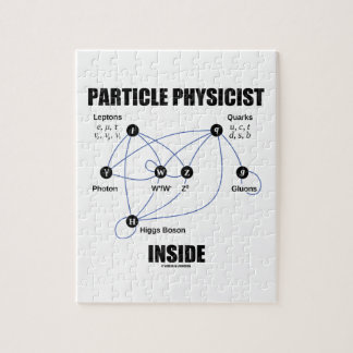 Particle Physicist Inside (Standard Model Higgs) Jigsaw Puzzle