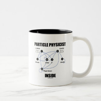 Particle Physicist Inside (Standard Model Higgs) Two-Tone Coffee Mug