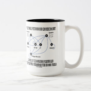 Particle Physics Is Nothing But A Pool Of Massless Two-Tone Coffee Mug