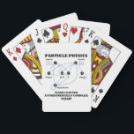 Particle Physics Makes Matter A Fundamentally Playing Cards<br><div class="desc">No need to be a particle physicist or quantum mechanics guru to enjoy this deck of cards featuring the Standard Model of the Higgs field along with the following wry scientific truism saying: "Particle Physics Makes Matter A Fundamentally Complex Affair". Make others do a double-take about the explanation of a...</div>