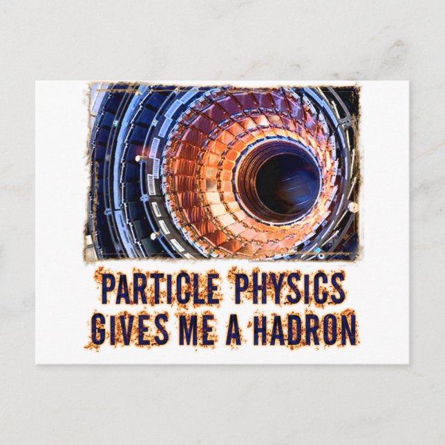 Particle Physics Postcard (Front)