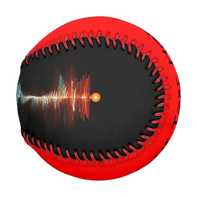 Particle-Wave Duality Baseball (Front Right)