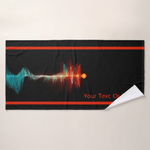 Particle-Wave Duality Bath Towel Set