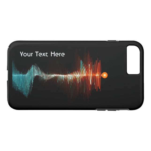 Particle-Wave Duality Case-Mate iPhone Case (Back (Horizontal))