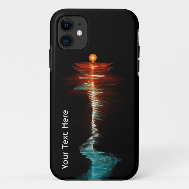 Particle-Wave Duality Case-Mate iPhone Case (Back)