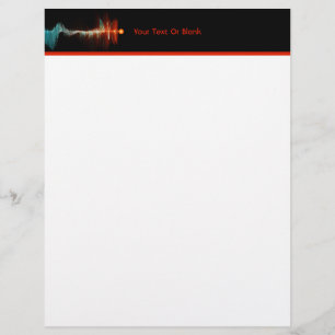Particle-Wave Duality Custom Letterhead